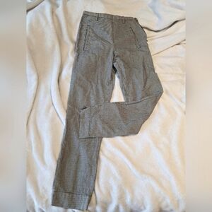 Vintage GAP High Waist Micro Houndstooth Pencil Pant Size 2